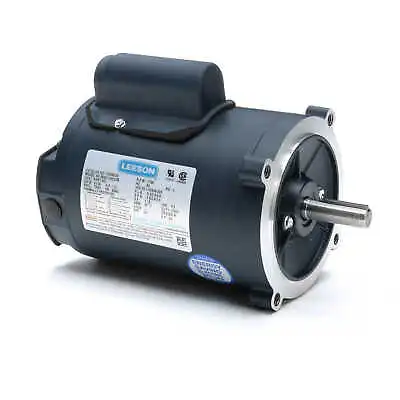 Leeson 102869.00 Electric Motor 1/3 HP 1725 Rpm 1PH 115/230 Volt 56C Frame • $439.33