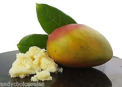 Mango Butter 25g - 1kg Pure Cosmetic Grade For Hair Skin Soap And Moisturiser • £12.49