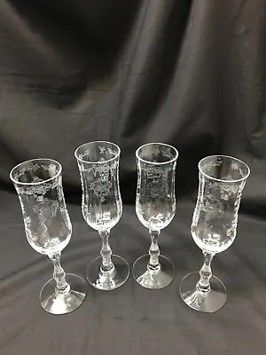 Vintage Fostoria  Navarre  Wine Flutes • $225