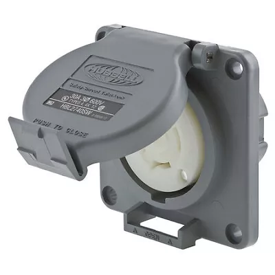 Hubbell Hbl2740sw 30A Watertight Twist-Lock Receptacle 3P 4W 600Vac • $151.99