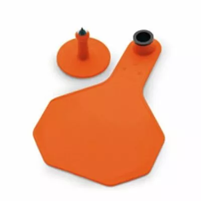 Y-Tex 3 Star Medium Blank Cattle Ear Tags 25 Count Orange • $34.34