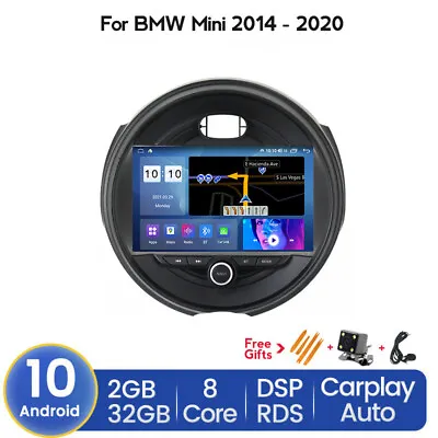 For BMW Mini Cooper F55 F56 14-20 Android Car Stereo Radio GPS Carplay 2+32GB • $312.91