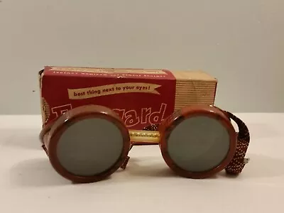 Vintage Eyegard Safety Glasses By Gateway American Industrial With Box Green • $20