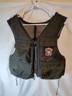 Vintage LL Bean Stearns Fishing Vest Sans Souci Life Jacket Adult Medium  • $19.99