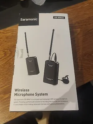 £40 • Buy Saramonic WM4C Wireless Microphone System For Filming Recording - SR-WM4C