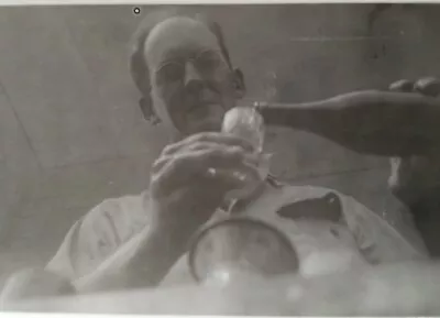 WW2 U.S. Soldier's PHOTO Of Civilian Pouring Drink In Manila Home ~ Military • $7.95