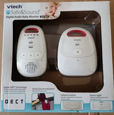 Digital Audio Baby Monitor Parent Unit With Rechargeable Battery - VTECH • £9.98