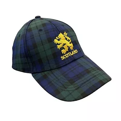 Scotland Baseball Cap Embroidered Scotland Flag And Front Side Embroidery • £8.99