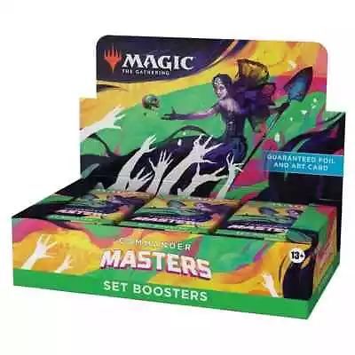 Magic: The Gathering Commander Masters Set Booster Box - 24 Packs • $549.95