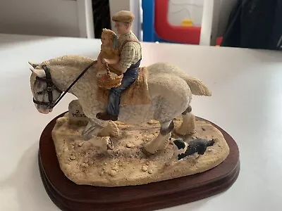 £27 • Buy Border Fine Arts Off To The Fair Shire Horse