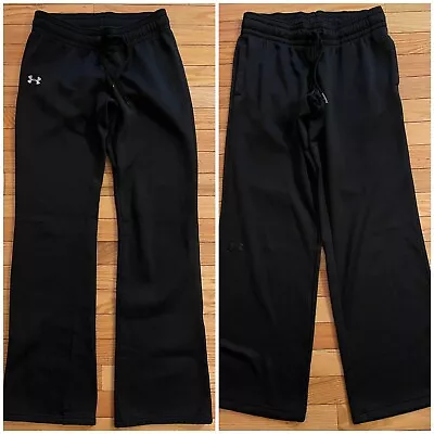 LOT 2 Under Armour Black Fleece Open Pants & Storm AF ColdGear Athletic Small • $20