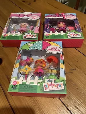 3 Mini Lalaloopsy Confetti Carnival Cloud E Sky April Sunsplash NEW! • $35