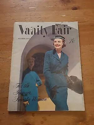Vanity Fair Magazine October 1953 • £20