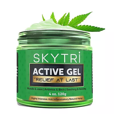£14.99 • Buy SKYTRI - Muscle & Joint Active Pain Relief Gel - Arthritis - Knees - Back - Neck