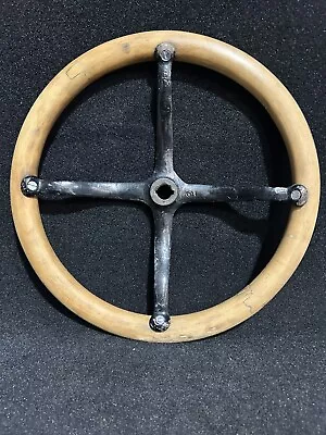 Vintage Wooden Steering Wheel Model T? 15  Ford Hot Rod Rat Rod • $175