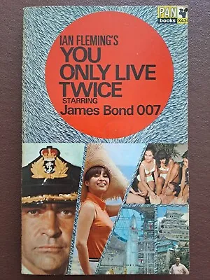 Ian Fleming You Only Live Twice 1966 3rd Print Pan James Bond 007 Movie Tie In • £4.50