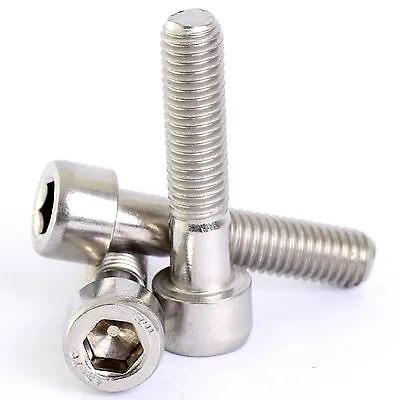 10mm M10 A2 STAINLESS ALLEN BOLT SOCKET CAP SCREW HEX HEAD ALLEN KEY DIN 912 • £360.50