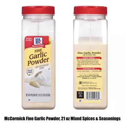 McCormick Fine Garlic Powder 21 Oz Mixed Spices & Seasonings • $9.11