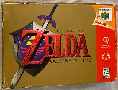 The Legend Of Zelda: Ocarina Of Time (Nintendo 64 1998) N64 Complete In Box CIB • $149.99