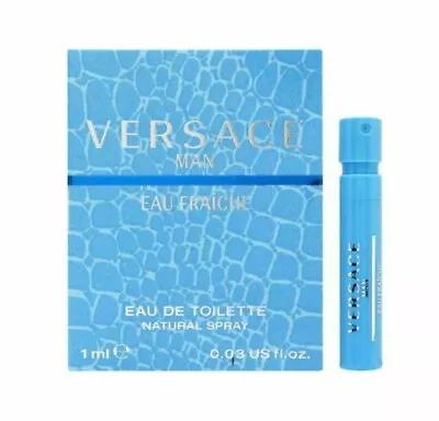 Vial Versace Man Eau Fraiche 1 ML EDT Men • $4