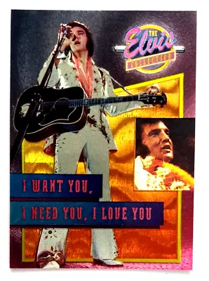 The Elvis Presley Collection Dufex Insert 32/40 I Want You Ilove You I Need You • $5.70