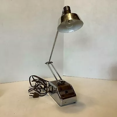 Vintage Mid Century Modern Transformer Powered Adjustable Desk Lamp Light #96 • $29.99