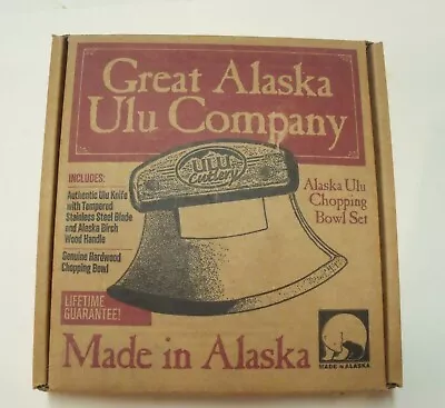 Alaska Ulu Chopping Bowl Set Great Alaska Ulu Company Lifetime Guarantee! • $8.99