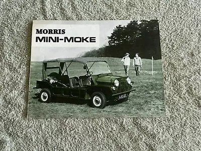 Vintage 1967 Morris Mini Moke Motor Car Fold Out Brochure • $16.02