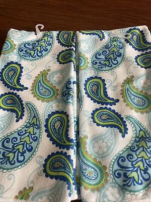 NWT~Two Microfiber Kitchen Towels 15” X 25”~ Unique Design & Colors • $6.47