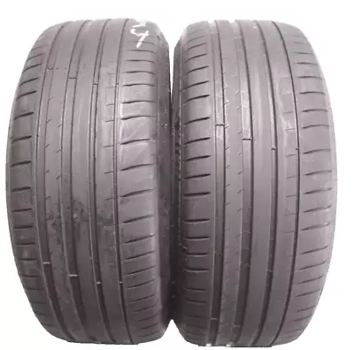 Two Used 225/40ZR19 2254019 Michelin Pilot Sport 4 6.5-7/32 A234 • $230