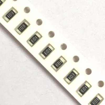 100PCS SMD Chip Resistor 10K 10000R Ω 103 5% 1/8W 0805 (2012) 2mm×1.2mm • $1.69