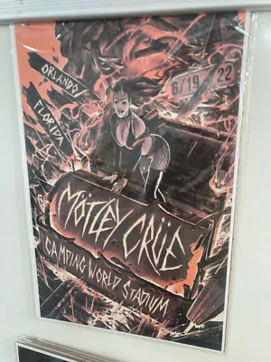 MOTLEY CRUE POSTER PHOTO PRINT 12  X 18  • $12.95