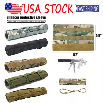 Military Shooting Suppressor Mirage Wrap Tactical Protective Cover • $7.99