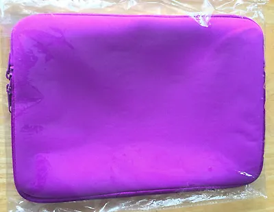 SlipIt Sleeve 11  12  13  LaptopMagenta/Purple 70035-PGPC Mac NeopreneZipper • $3.25