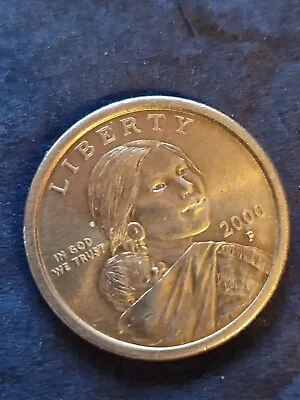 2000( P) United States Of America Sacagawea One Dollar Coins Very Rare good Co • £450