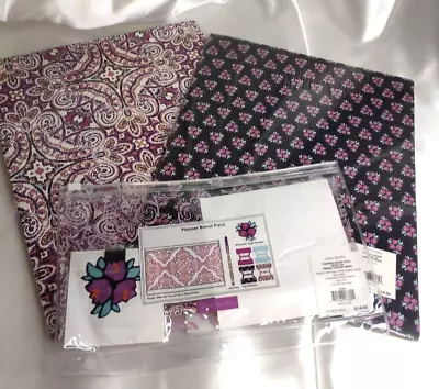 Vera Bradley's POCKET FOLDERS & PLANNER PACK SET In DREAM TAPESTRY Pattern NWT • $27.99