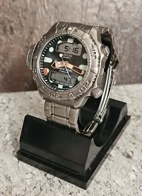 Authentic Citizen Quartz Diver's Titanum Promaster C500 S016045  Watch • $550
