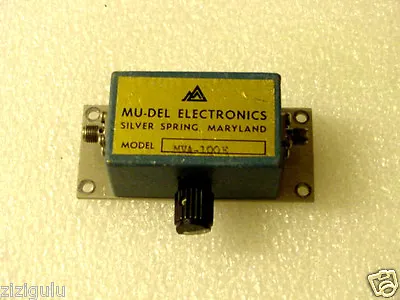 Mu-dee Electronics Variable Attenuator; Model Mva-100e • £43.75