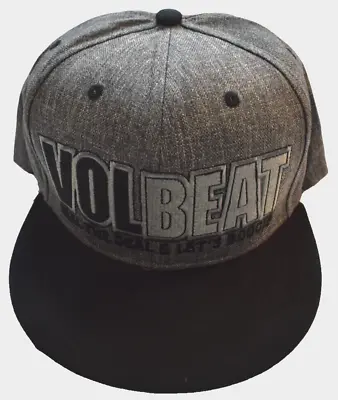 Volbeat Mens Volbeat Seal The Deal & Let's Boogie Flat Bill Baseball Cap Hat New • $4.99