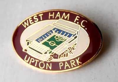 £3.65 • Buy West Ham Enamel Football Badge Upton Park