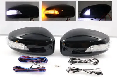 For Infiniti G35(V35) Coupe Side Mirror Black Cover W/LED 2003~2004~2005~2006~07 • $175