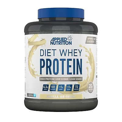 Diet Whey Protein Powder Low Carb & Sugar With CLA L-Carnitine & Green Tea • £49.95