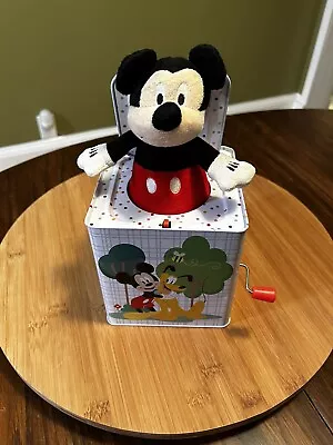 Disney Mickey Mouse Jack In The Box Kids Preferred Musical Toy • $14.99