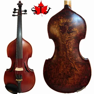 Baroque Style SONG  Bird's Eye 5 Strings 16  ViolaOne Piece Of Maple Wood#14504 • $899.10