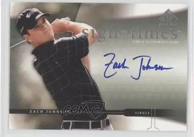 2004 SP Authentic Sign Of The Times Zach Johnson #ZJ Rookie Auto RC • $57.74