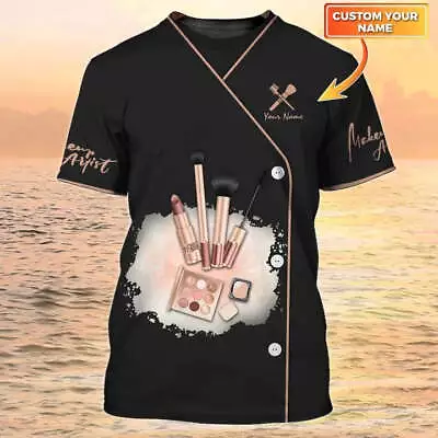 Makeup Artist T-shirts Makeup Tools Shirt Makeup Custom Shirt For Make Up Women_ • $16.99