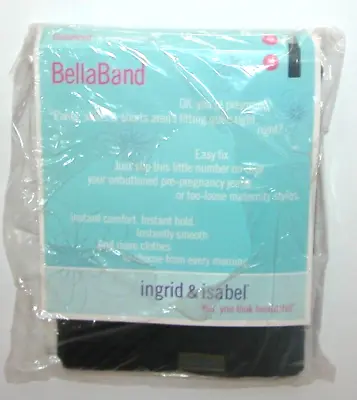 NEW Bella Band Ingrid & Isabel Black 3 Maternity Pregnancy • $8.99