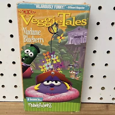 VeggieTales - Madame Blueberry: A Lesson In Thankfulness (VHS 1999) • $3.95