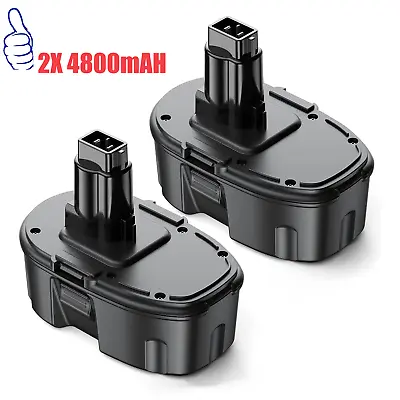 2pack For Dewalt 18v Battery 4.8Ah Dc9096 DC9098 DW9096 DE9095 DE9503 18Volt XRP • £37.90