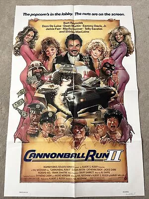 Cannonball Run II (1984) Original US One Sheet Movie Poster • £10